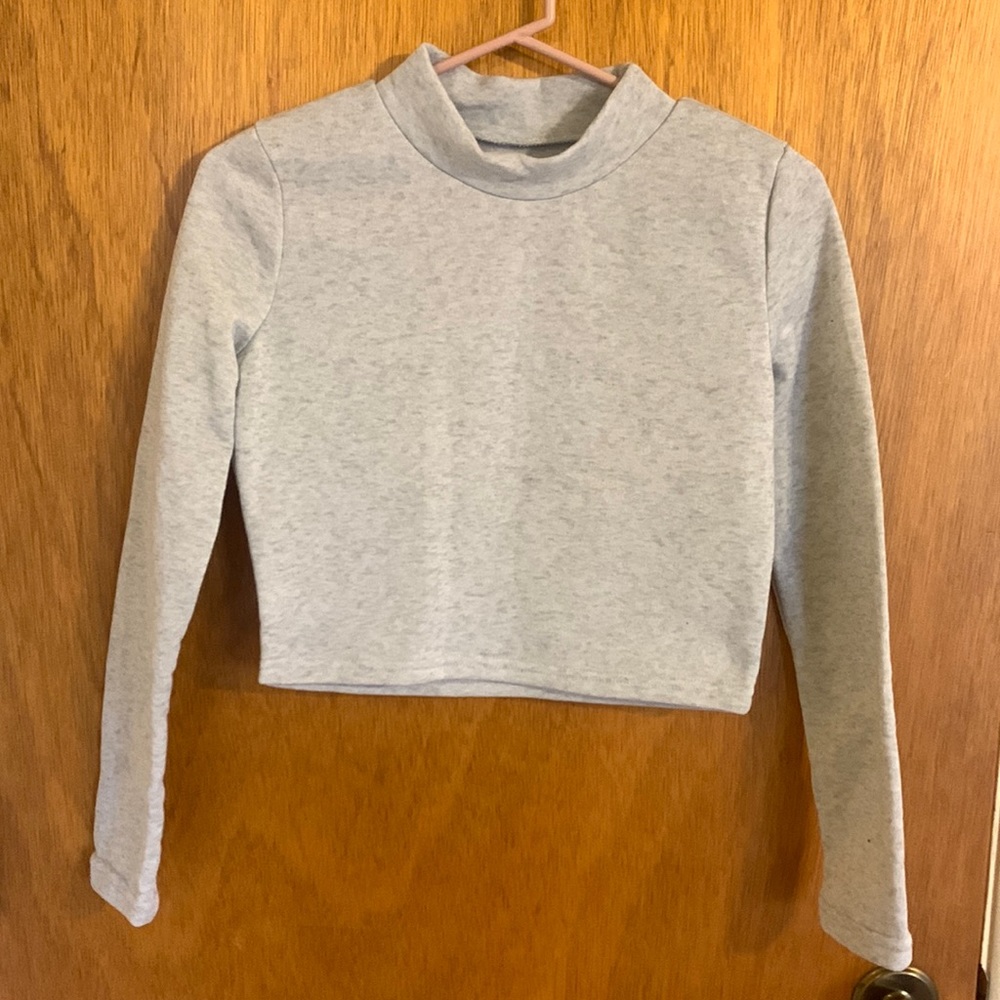 Cropped sweatshirt